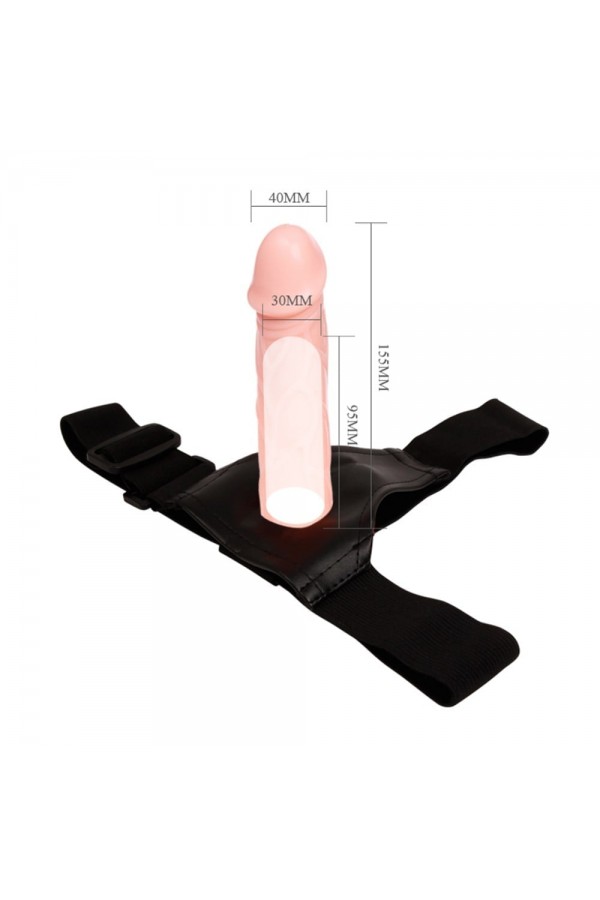 15,5 cm Belden Bağlamalı İçi Boş Protez Penis 15,5 cm Belden Bağlamalı İçi Boş Protez Penis