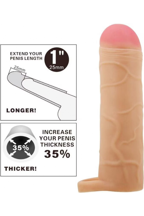 Pretty Love Bunion Gerçek Hissiyatlı Uzatıcı Penis Kılıfı Pretty Love Bunion Gerçek Hissiyatlı Uzatıcı Penis Kılıfı