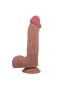 23.4 cm Sliding Skin Vantuzlu Realistik Dildo