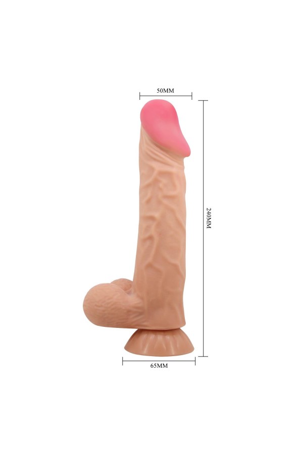 24 cm Kıkırdaklı Çift Katmanlı Gerçekçi Titreşimli Dildo Vibratör Penis 24 cm Kıkırdaklı Çift Katmanlı Gerçekçi Titreşimli Dildo Vibratör Penis