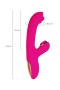 Rolli Silikon Pembe 22cm Vakum Stimülasyon Topu Vibratör Rolli Silikon Pembe 22cm Vakum Stimülasyon Topu Vibratör