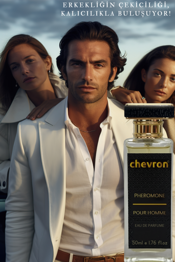 Chevron Pheromone Etkili Afrodizyak Kalıcı EDP Parfüm 50 ml Chevron Pheromone Etkili Afrodizyak Kalıcı EDP Parfüm 50 ml