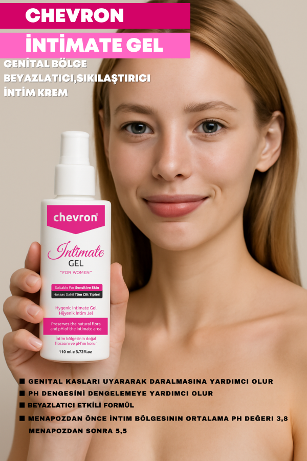 Chevron Genital Bölge Koku Mantar Akıntı Giderici Beyazlatma Etkili Intim Jel Chevron Genital Bölge Koku Mantar Akıntı Giderici Beyazlatma Etkili Intim Jel