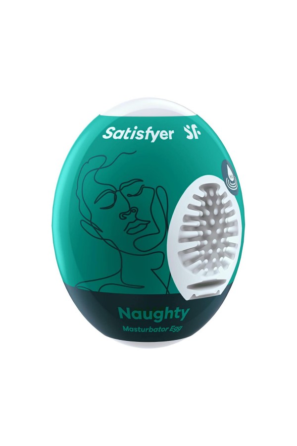 Satisfyer Naughty Masturbator Egg – Elastik Yumurta Mastürbatör, Cyber‑Skin Benzeri Doku, Kaygan İç Yüzey, Tek Beden, Taşınabilir ve Gizli Tasarım Satisfyer Naughty Masturbator Egg – Elastik Yumurta Mastürbatör, Cyber‑Skin Benzeri Doku, Kaygan İç Yüzey, Tek Beden, Taşınabilir ve Gizli Tasarım