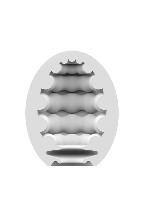 Satisfyer Masturbator Egg Riffle – Elastik Mastürbatör Yumurta, Dalgalı İç Doku, Esnek TPE, Tek Beden, Taşınabilir ve Gizli Tasarım Satisfyer Masturbator Egg Riffle – Elastik Mastürbatör Yumurta, Dalgalı İç Doku, Esnek TPE, Tek Beden, Taşınabilir ve Gizli Tasarım