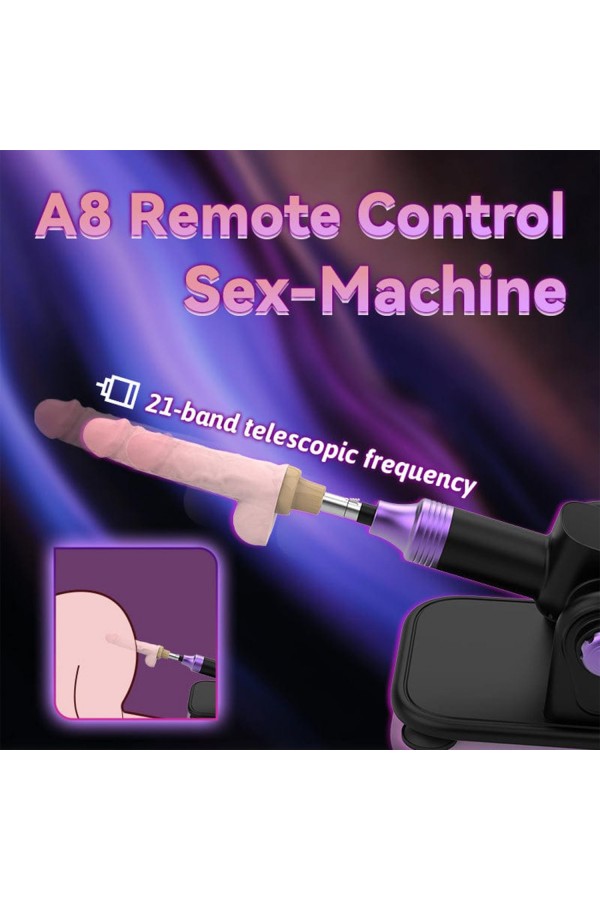 Uzaktan Kumandalı Teleskopik Seks Makinesi