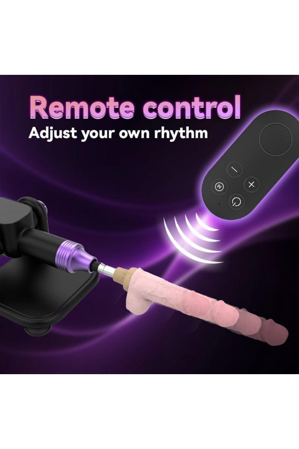 Uzaktan Kumandalı Teleskopik Seks Makinesi