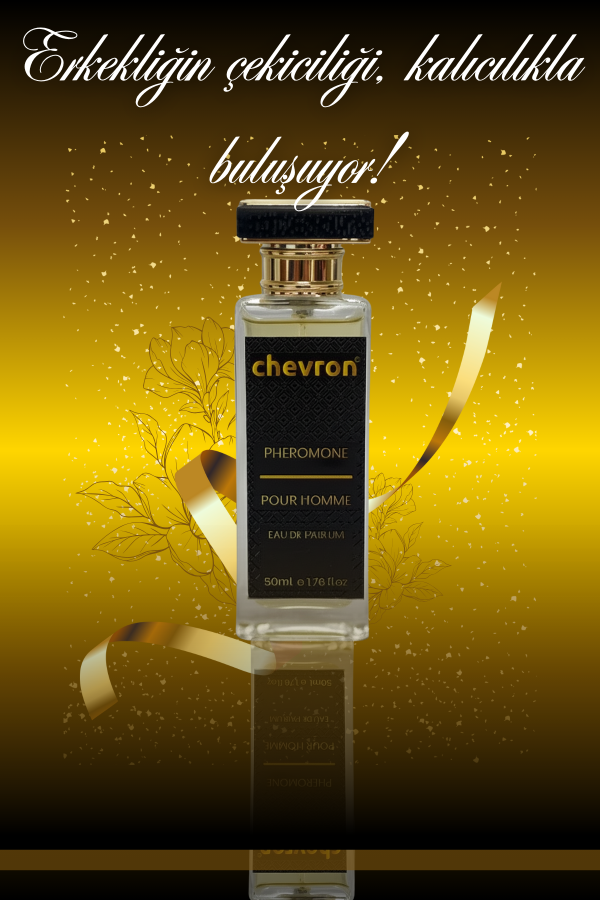 Chevron Pheromone Etkili Afrodizyak Kalıcı EDP Parfüm 50 ml Chevron Pheromone Etkili Afrodizyak Kalıcı EDP Parfüm 50 ml