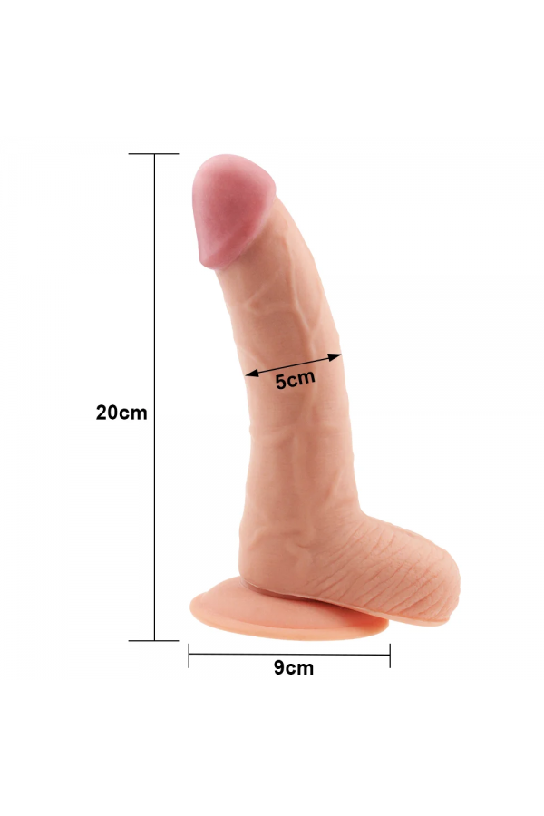 20 cm Kalın Realistik Penis Dildo 20 cm Kalın Realistik Penis Dildo