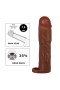 7,6 cm Dolgulu Premium Melez Rengi Silikon Penis Kılıfı 7,6 cm Dolgulu Premium Melez Rengi Silikon Penis Kılıfı