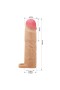 7,6 cm Dolgulu Premium Ten Rengi Silikon Penis Kılıfı 7,6 cm Dolgulu Premium Ten Rengi Silikon Penis Kılıfı