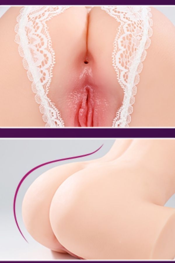 5 kg Çift Giriş (Vajinal/Anal) Güçlü Titreşimli Realistik Mastürbatör 5 kg Çift Giriş (Vajinal/Anal) Güçlü Titreşimli Realistik Mastürbatör