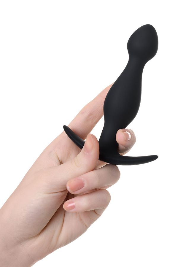 Anal Plug S Beden 11,5 cm | %100 Silikon Siyah Su Geçirmez