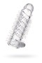 Fril Şeffaf TPR Penis Kılıfı 13,4 cm - Titreşim Uyumlu Esnek Kılıf