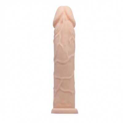 Pretty Love 6 CM Dolgulu Realistik Penis Kılıfı Uzatmalı Prezervatif