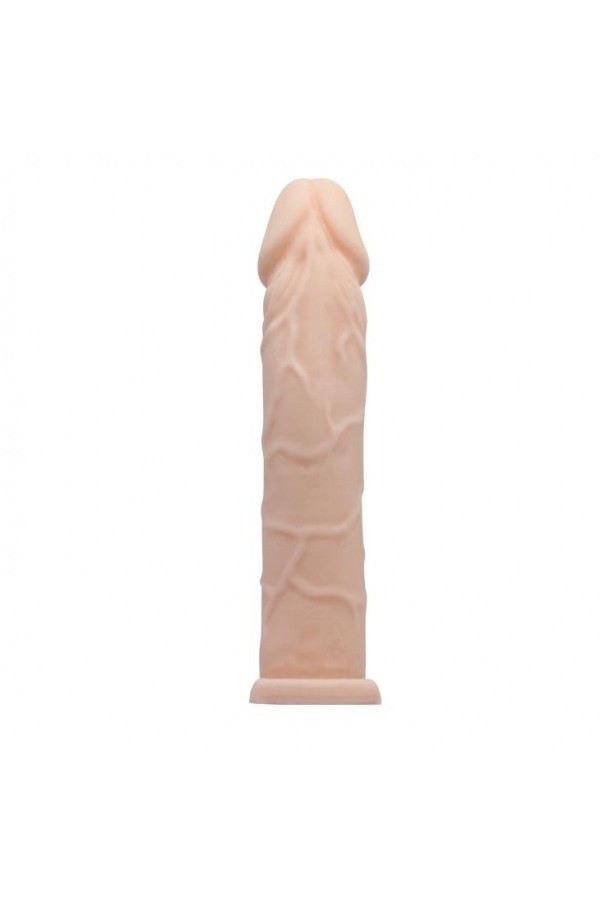 Pretty Love 6 CM Dolgulu Realistik Penis Kılıfı Uzatmalı Prezervatif