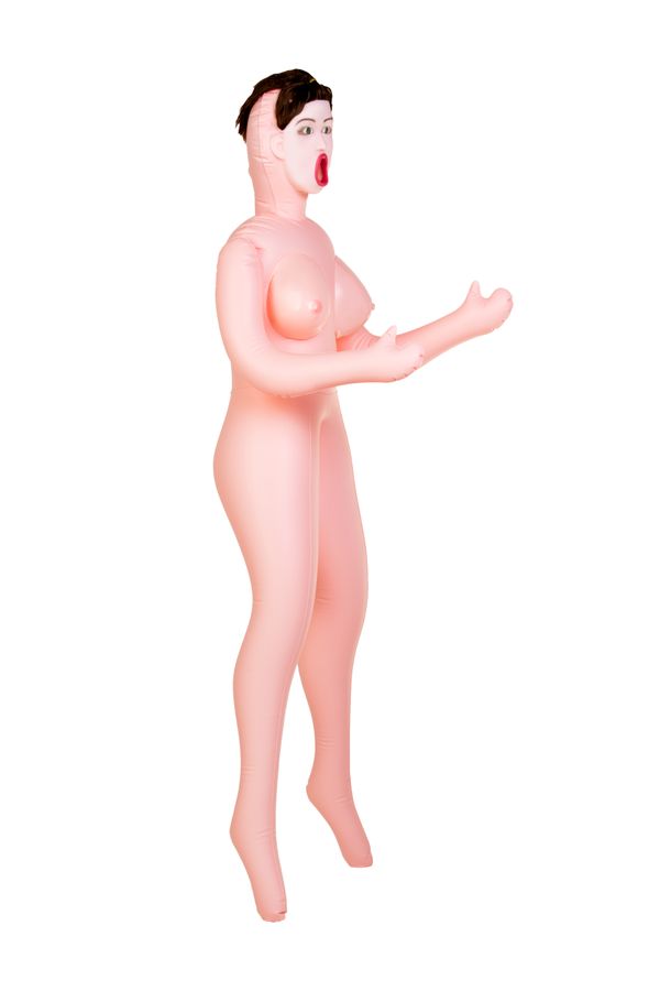 Violet Esmer Şişme Bebek – 3 Delikli Fonksiyonel Tasarım