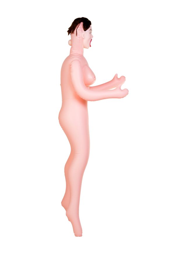 Violet Esmer Şişme Bebek – 3 Delikli Fonksiyonel Tasarım