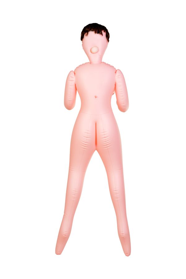 Violet Esmer Şişme Bebek – 3 Delikli Fonksiyonel Tasarım
