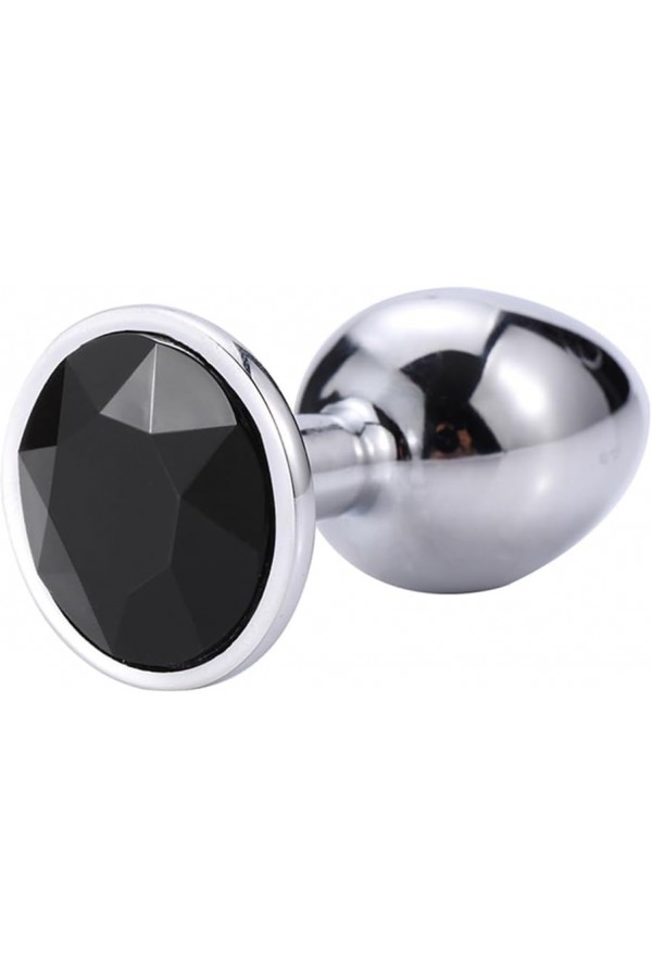 Gümüş Taşlı Anal Plug Anal Tıkaç
