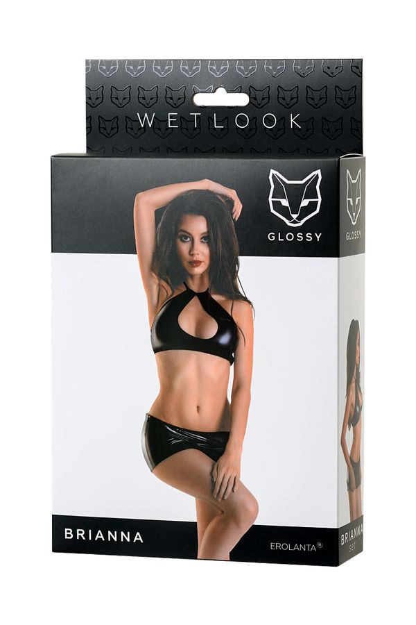 Glossy Parlak Brianna seti Wetlook malzeme