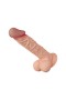 24 cm Extra Large Realistik Vantuz Tabanlı Dildo 24 cm Extra Large Realistik Vantuz Tabanlı Dildo