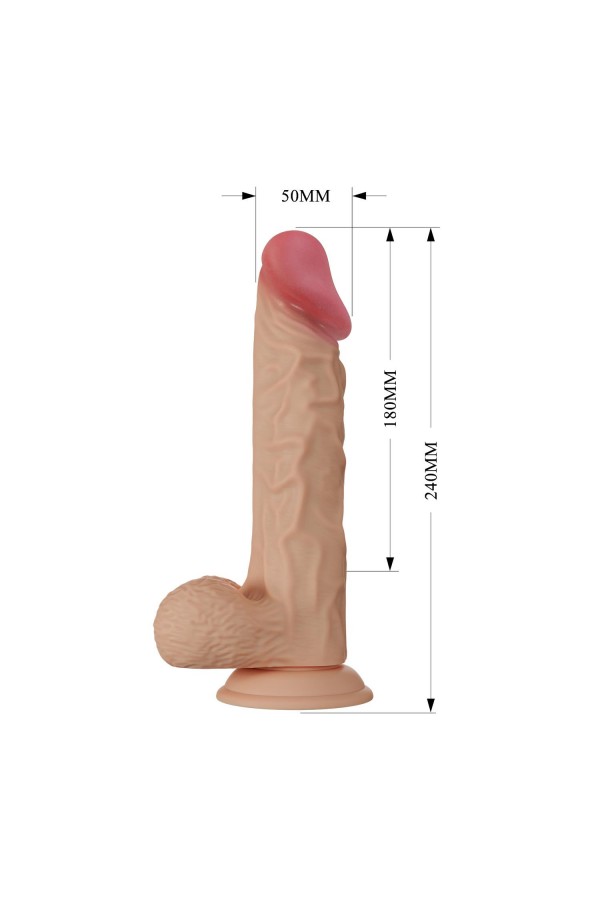 24 cm Extra Large Realistik Vantuz Tabanlı Dildo 24 cm Extra Large Realistik Vantuz Tabanlı Dildo