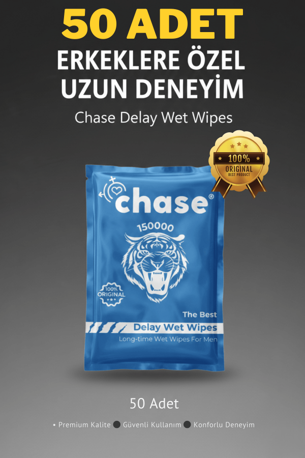 50 Adet Erkekler için Uzun Deneyim Rötar Mendil