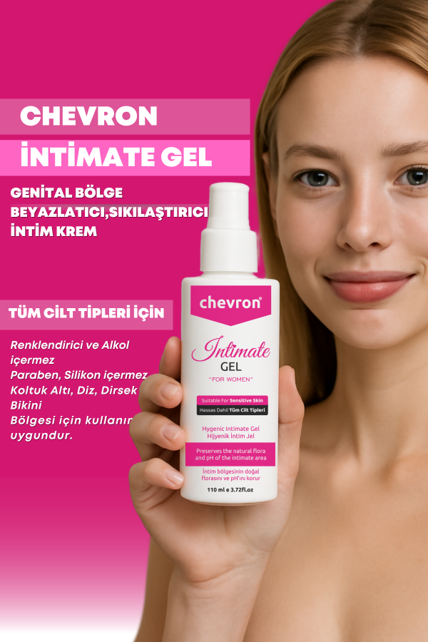 Chevron Genital Bölge Koku Mantar Akıntı Giderici Beyazlatma Etkili Intim Jel