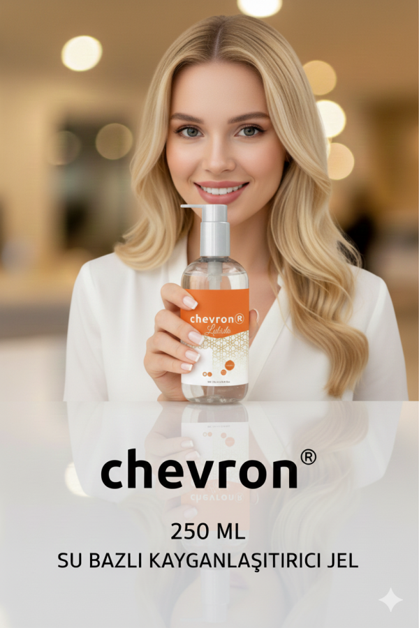 Chevron Lubido 250 Ml Su Bazlı Jel - Uzun Süreli Etkili İpeksi Dokunuş
