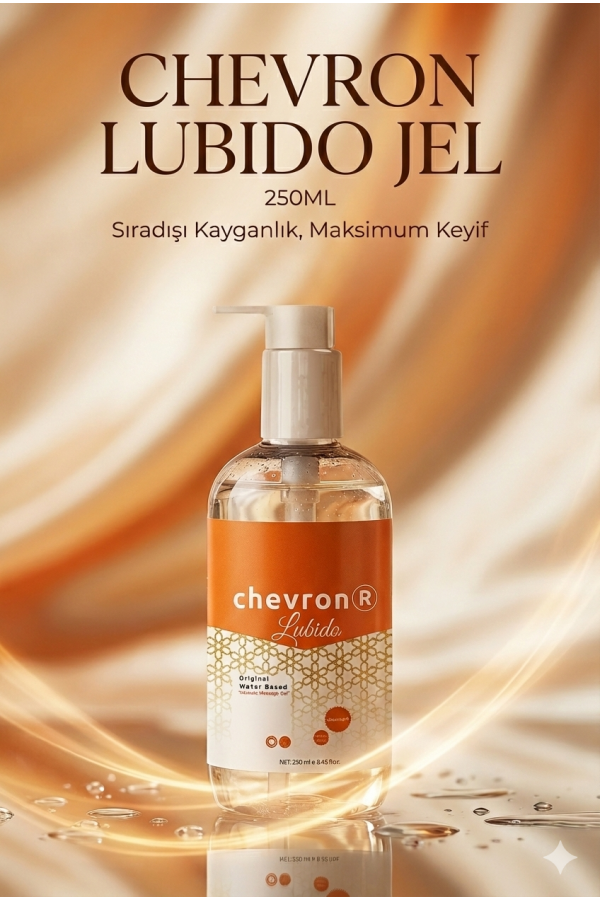 Chevron Lubido 250 Ml Su Bazlı Jel - Uzun Süreli Etkili İpeksi Dokunuş