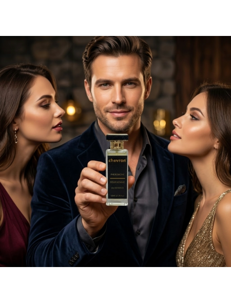 Chevron Pheromone Etkili Afrodizyak Kalıcı EDP Parfüm 50 ml