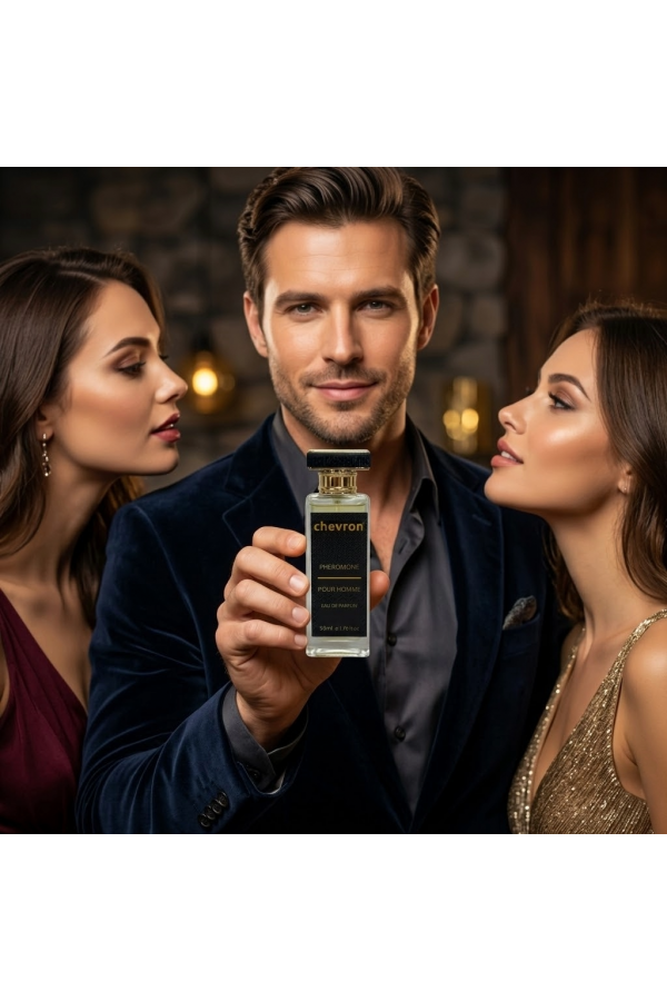 Chevron Pheromone Etkili Afrodizyak Kalıcı EDP Parfüm 50 ml