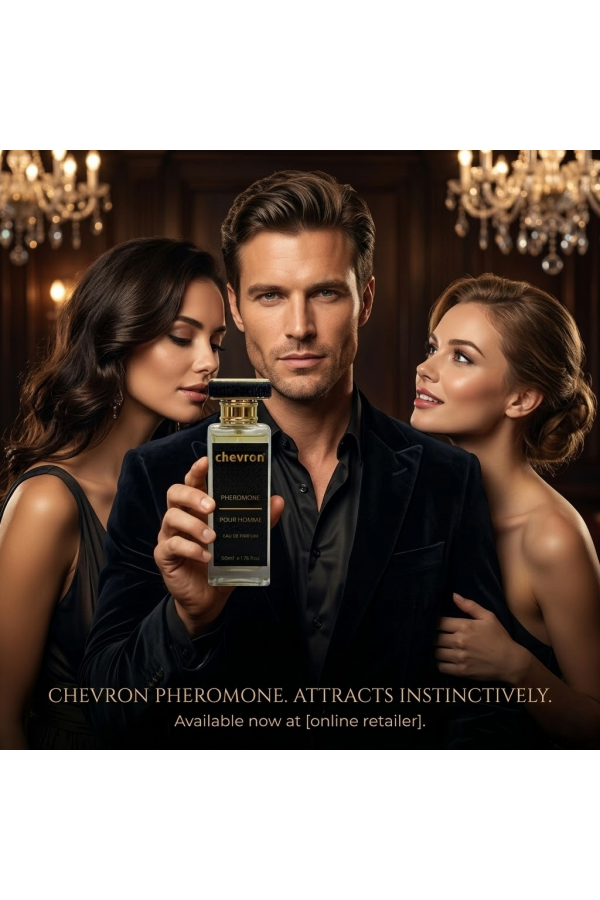 Chevron Pheromone Etkili Afrodizyak Kalıcı EDP Parfüm 50 ml