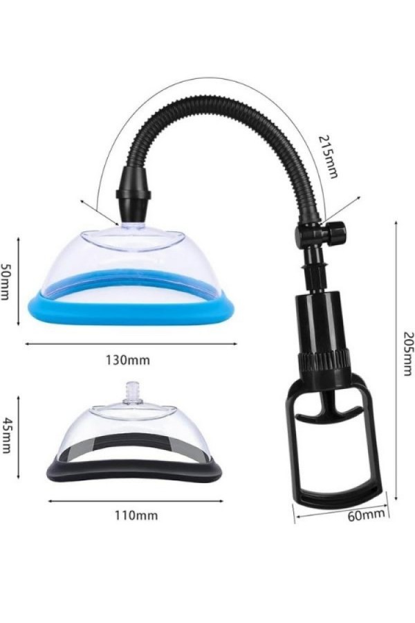 Pussy Pump Premium Fun Çift Başlıklı Vajina & Göğüs Pompası Pussy Pump Premium Fun Çift Başlıklı Vajina & Göğüs Pompası