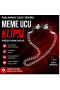 Paslanmaz Çelik Zincirli Meme Ucu Klipsi | Ayarlanabilir Silikon Uçlu Göğüs Klipsi