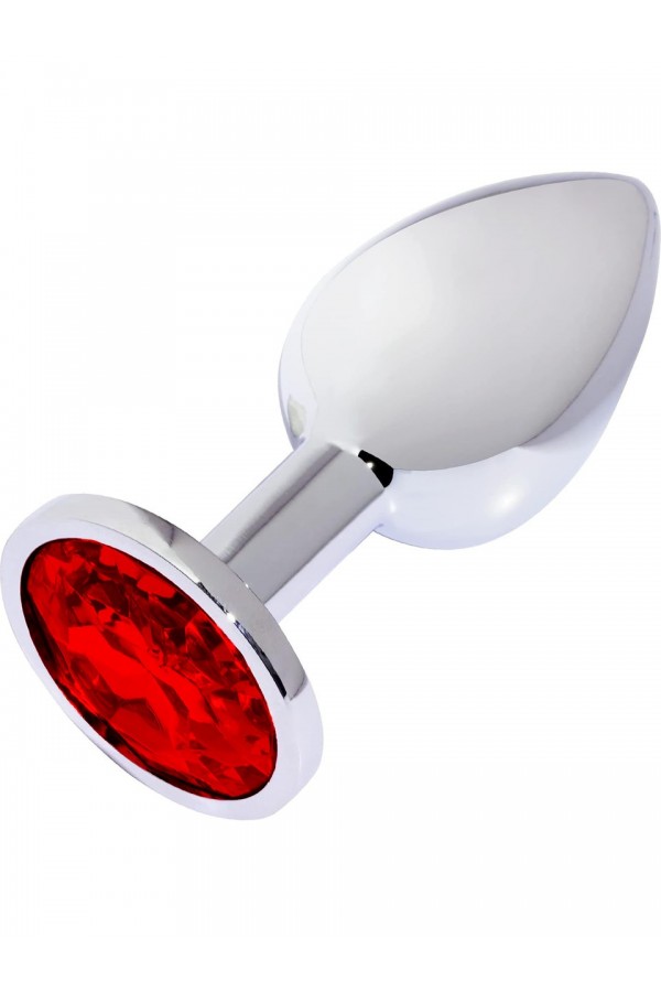 Gümüş Taşlı Anal Plug Anal Tıkaç