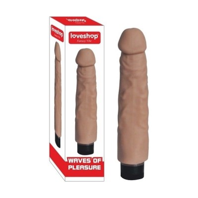 Titreşimli 21 cm Süper Lüks Realistik Vibratör Penis