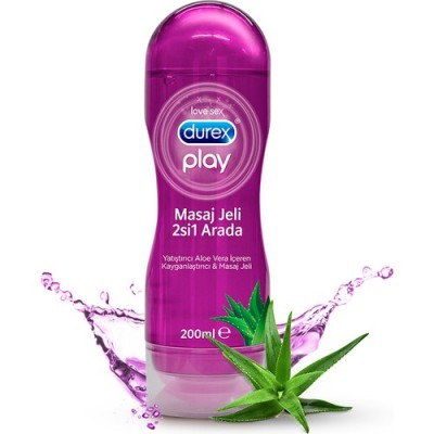 Durex Play Kayganlaştırıcı Jel & Aloe Vera Masaj Jeli