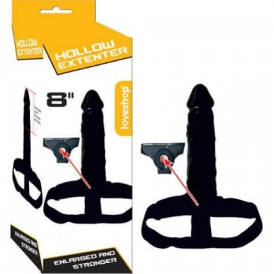 Hollow Extender İçi Boş Belden Bağlamalı Penis