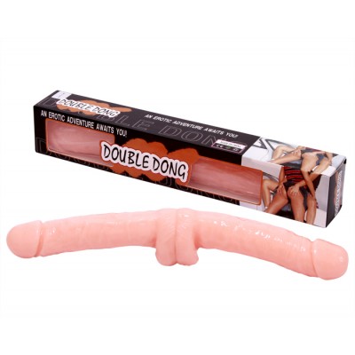 Çift Taraflı Testisli 35CM Double Penis