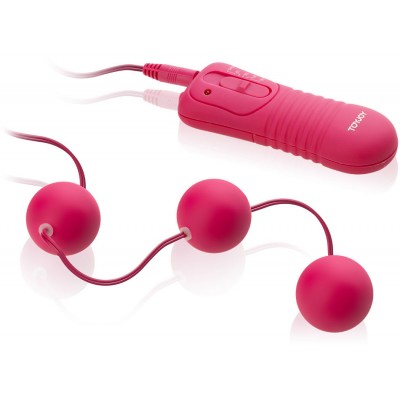 Pembe Triple Power Balls Anal Vajinal Top