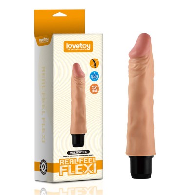 Su Geçirmez Hareketli Titreşimli Penis 19 CM