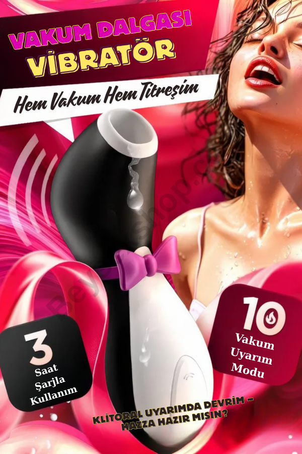 Satisfyer Penguin Klitoral Uyarıcı – Air Pulse Teknolojisi, Manyetik USB Şarj, Su Geçirmez, Sessiz ve Şık Tasarım (Orijinal Kutulu) Satisfyer Penguin Klitoral Uyarıcı – Air Pulse Teknolojisi, Manyetik USB Şarj, Su Geçirmez, Sessiz ve Şık Tasarım (Orijinal Kutulu)