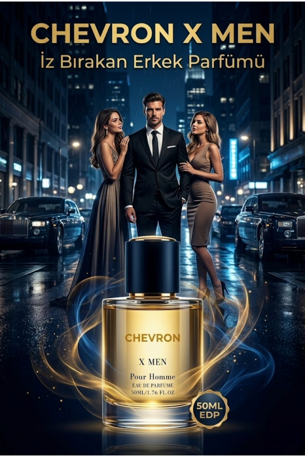 X Men Erkek Parfümü 50ML EDP %22 Esans Günlük Kullanım Erkek Kokusu