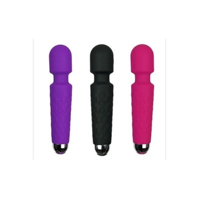 Güçlü Motorlu 20 Modlu USB Şarjlı Wand Massager