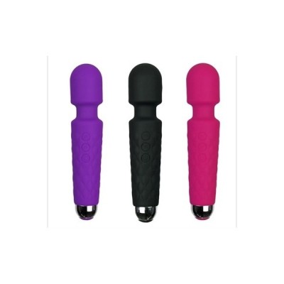 Güçlü Motorlu 20 Modlu USB Şarjlı Wand Massager