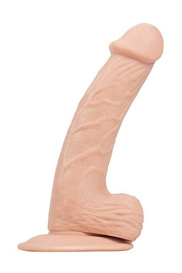 20 cm Eğik Damarlı Gerçekçi Realistik Dildo