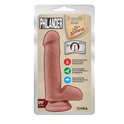 18cm Kıkırdaklı Gerçekçi Dildo