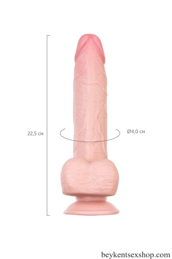 22,5 Cm My Babe My Darling Gerçekçi Derili Yapay Penis Dildo